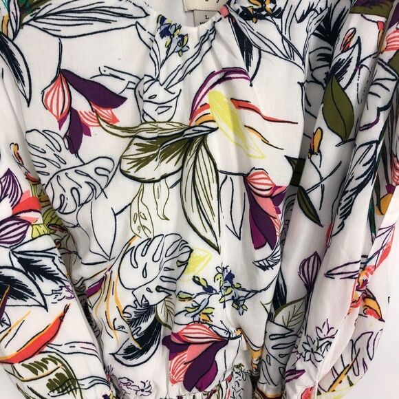 A NEW DAY Sleeveless Floral Midi Dress Tie Waist - Picture 8 of 11